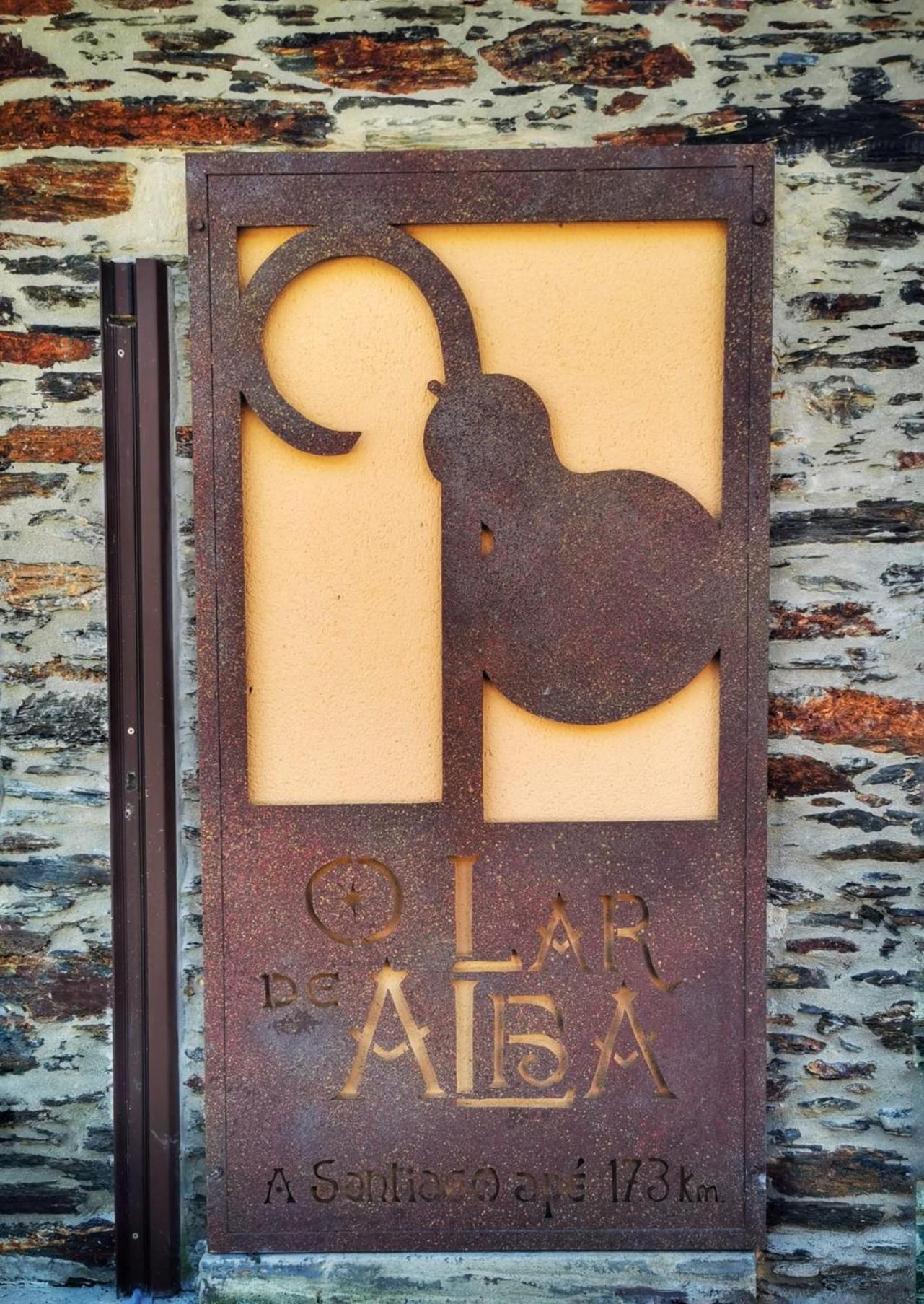 O Lar De Alba Villa A Rúa Exterior photo